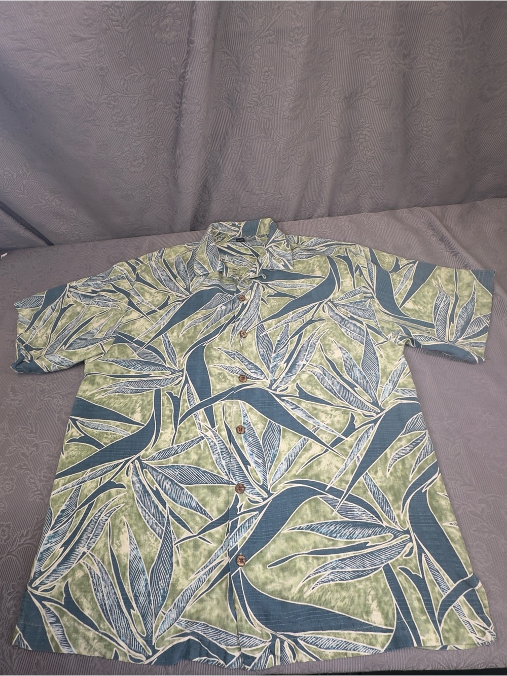 Tommy Bahama Silk Floral Relax Camp Shirt M 48” Chest